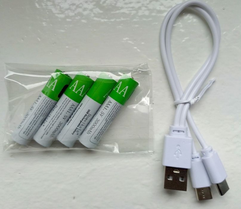 Akumulatorki AAA 3000 mAh