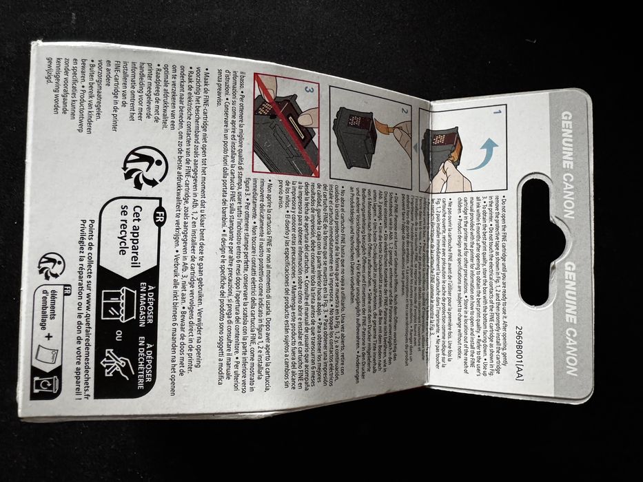 Canon pixma 512 black cartridge czarny tusz do drukarki