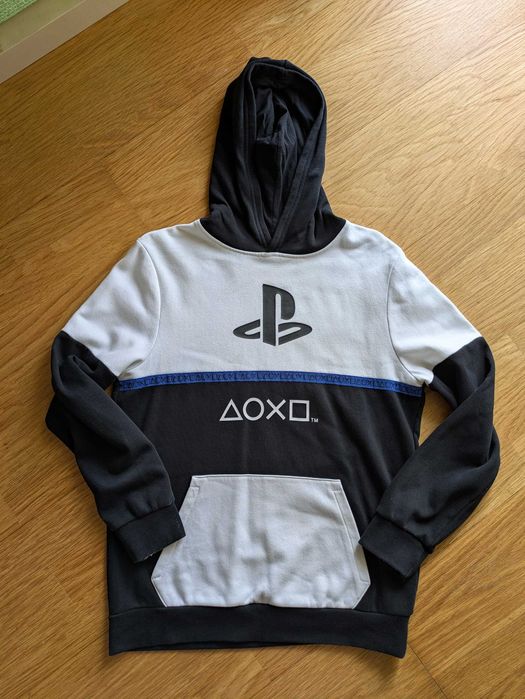 Sweatshirt Playstation preta e branca tam. 159/164
