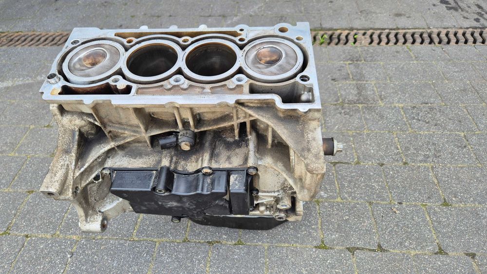 vw polo fabia roomster dół kompletny blok wał 1.2 fsi kod silnika CBZ