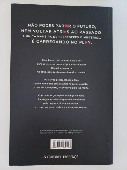 Por Treze Razões - Jay Asher (Livro)