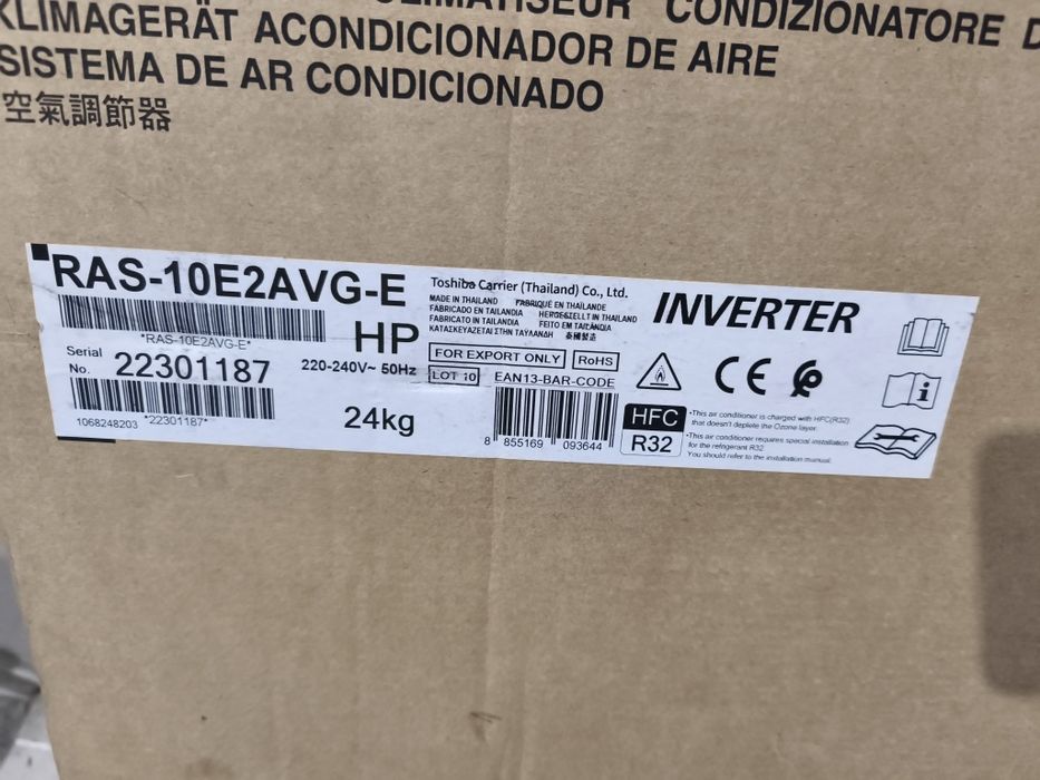 Sistema ar condicionado Toshiba NOVO