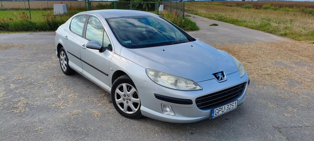 Peugeot 407 Peugeot 407 1.6 HDI 110 KM 2008 Polski salon Klimatyzacja