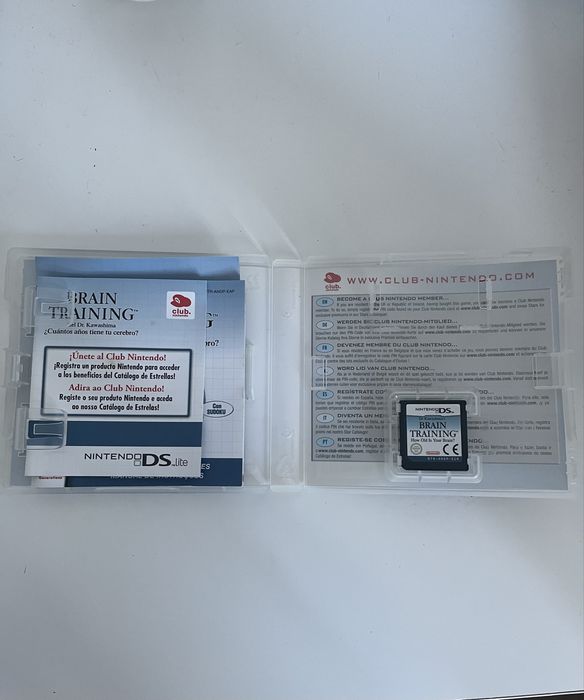 Jogo Nintendo DS- Brain Training