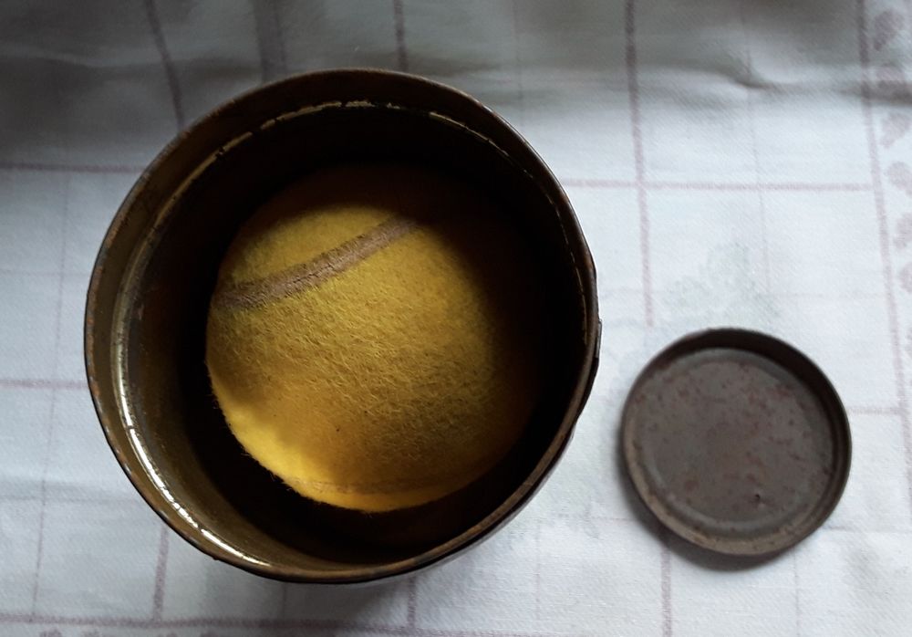 Vintage Dunlop Fort - Lata com 3 bolas de ténis usadas