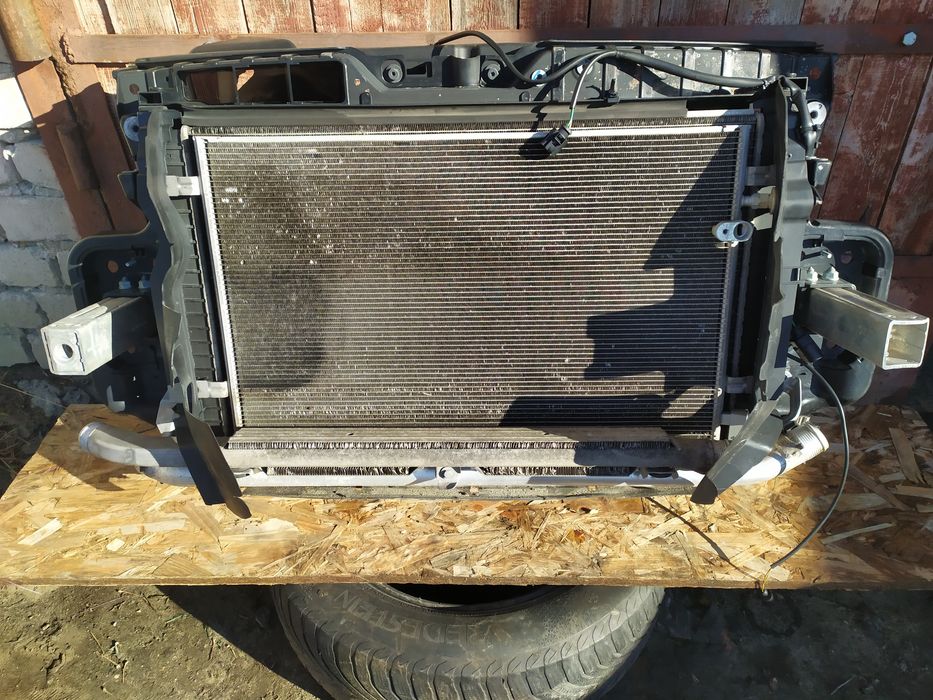 Панель передня Очкі Телевізор Комплект Радіатор Вентилятор AUDI A6 C6