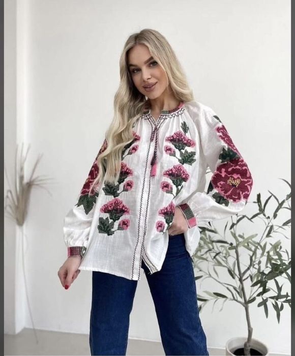 Вишиванка вишиті сорочки блузи жіночі рубашки національний одяг