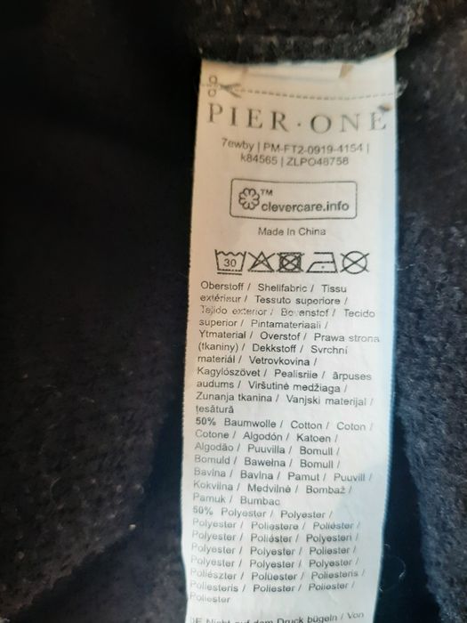 Bluza z kapturem Pier One L