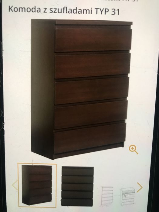 Meble w kolorze  brąz/sosna laredo w stanie bardzo dobrym