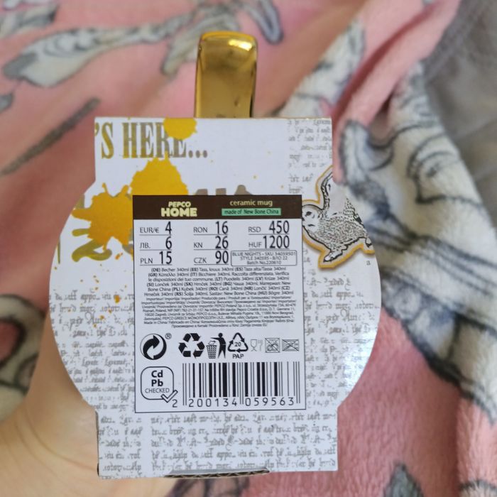 Kubek z Harry'ego Pottera