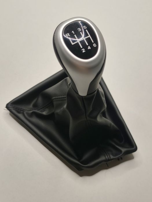 Manete Fole Mudanças BMW F30 F31 F34 Série 3 Moca Alavanca Caixa Velocidades Punho 5v 6v Coifa Pele Moldura Base Novo
