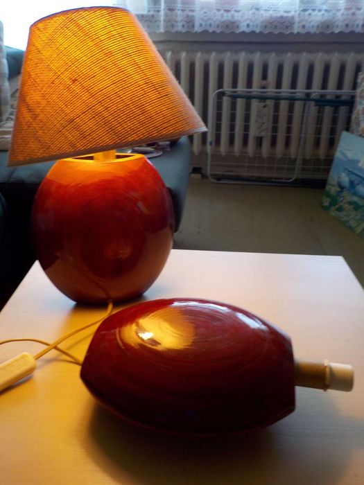 dwie  lampy-lampki, hand-made , jedyne egzemplarze