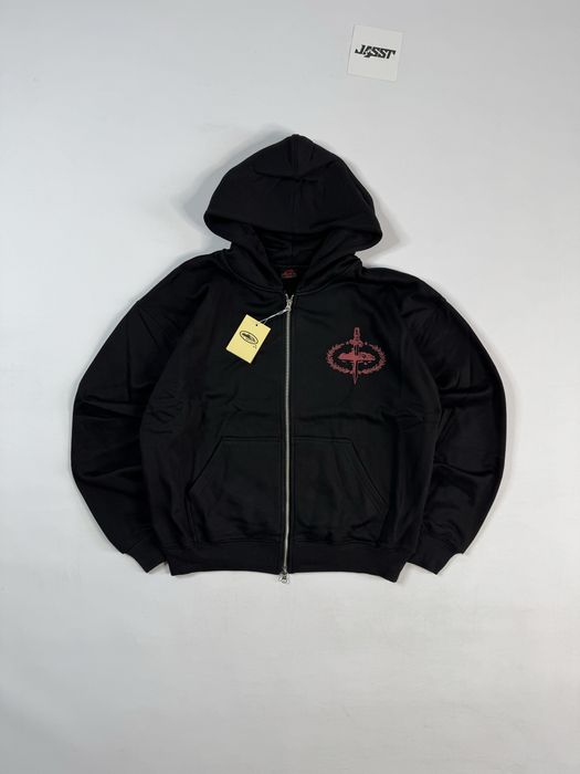 Худі Зіп Corteiz x Savage 21 | Худи Кортез зіпка