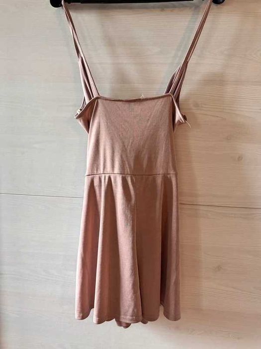 Pudrowo-różowy kombinezon miss selfridge 38 M brudny róż pink jumpsuit