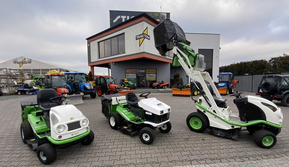 Traktor ogrodowy kosiarka ETESIA Hydro wybór kosz hydrauliczny