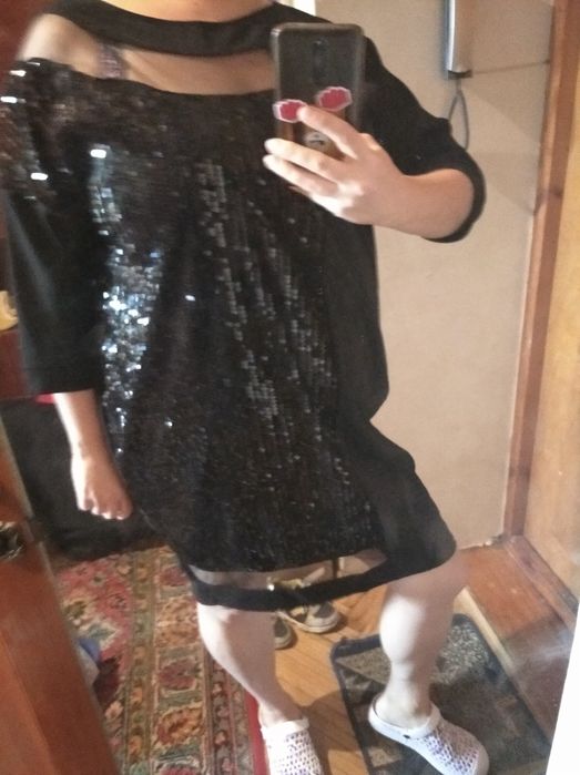 Сукня оверсайс вечірня