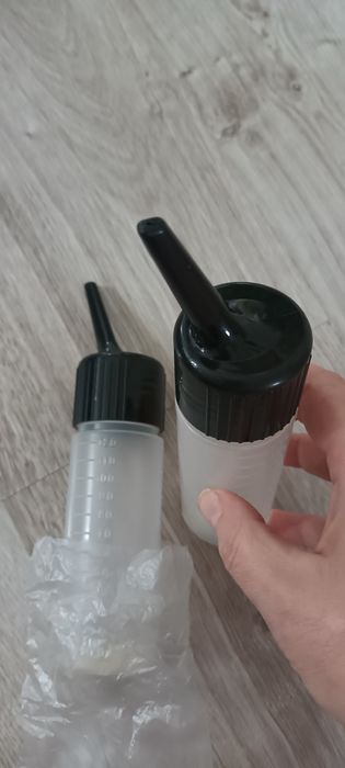 Butelka z dozownikiem / 2 szt / Nowa / 120 ml /  Poidełko