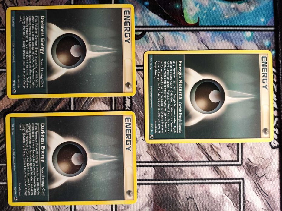 Cartas pokemon 8 cartas darkness