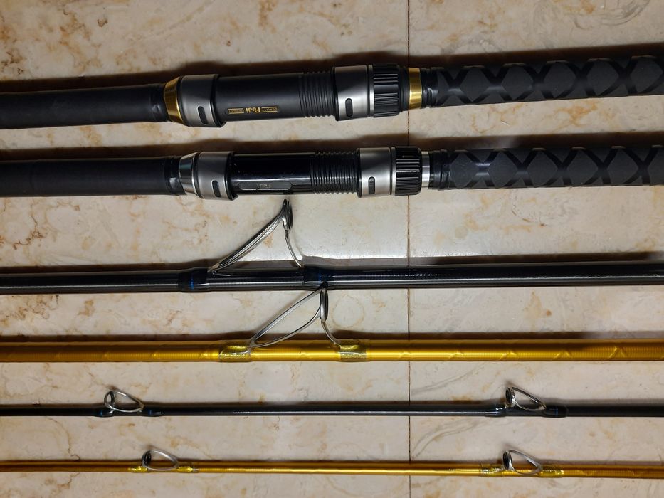 Duas canas cinettic, black star st e record buster xsb