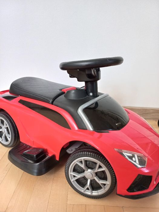 Дитячий електромобіль Bambi з батьківською ручкою, електромобиль