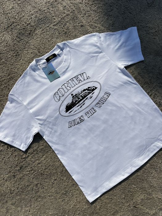 Corteiz “Rules The World” T-Shirt Branca