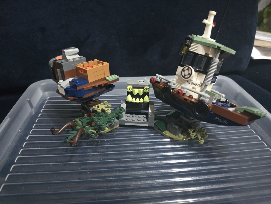 Lego Hidden Side 70419 - Wrak łodzi rybackiej