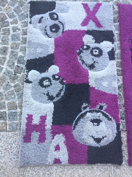 3 tapetes Quarto menina