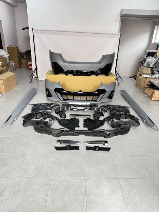 Обвес M пакет BMW 5 G60 2024+ передний задний бампер пороги