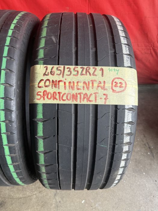 Pneus 265/35/21 Continental Impecaveis