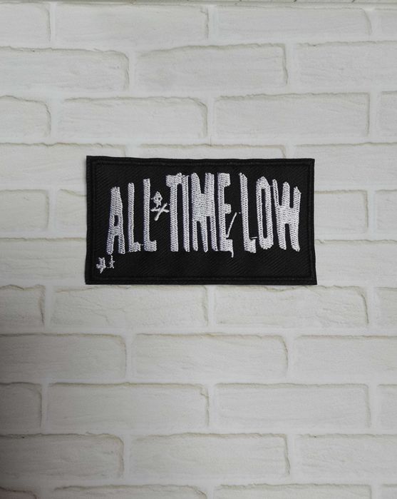 Naszywka, naprasowanka: All Time Low logo (rock, pop, punk)