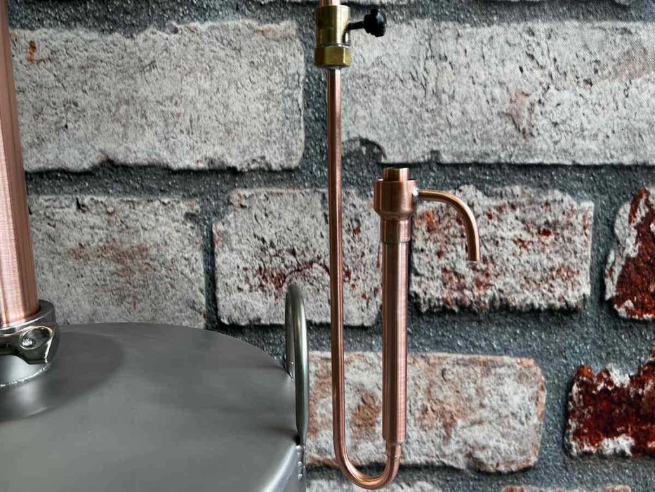 Destylator MIEDZIANY PotStill fi54 + AKCESORIA [Do domowej destylacji: Owoce, Zboża, Cukier] Kotły 30-100 litrów