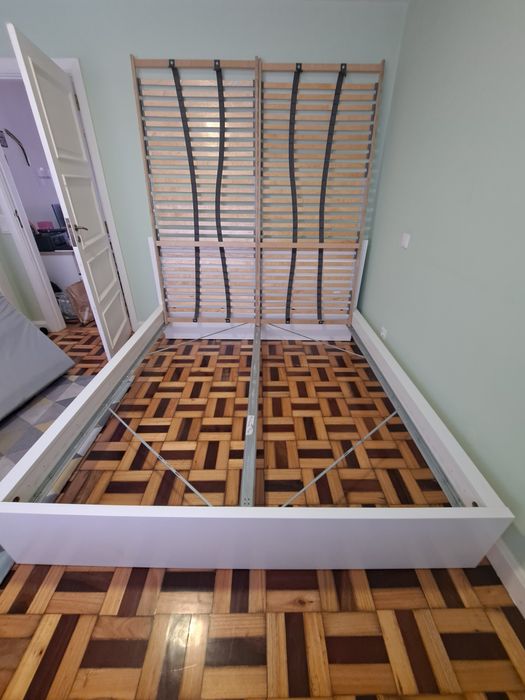 Cama ikea malm 2.00x1.80 usada