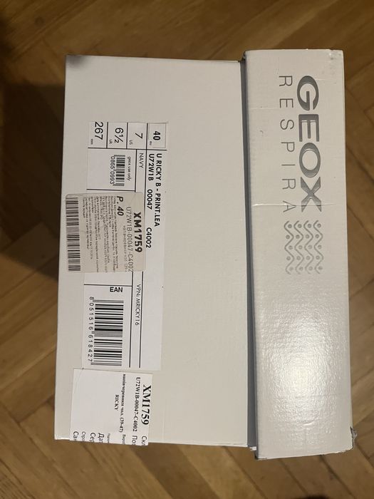 Geox  шкіряні кеди