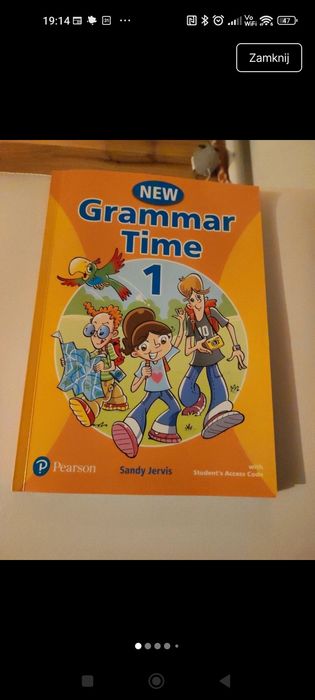 Podręcznik do nauki języka angielskiego grammar Time 1