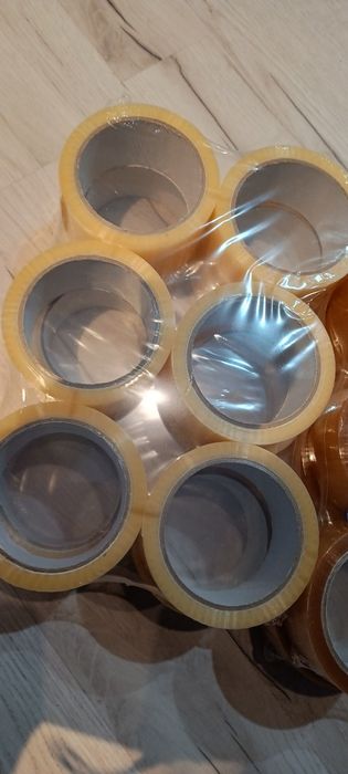 Taśmy klejące przezroczyste