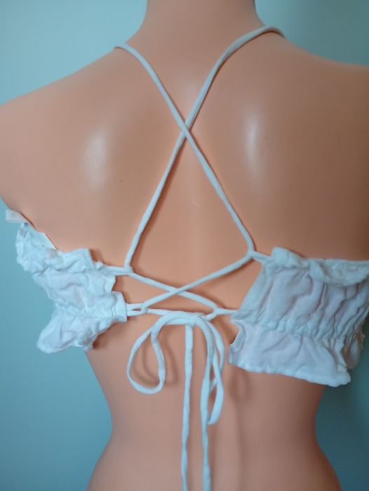 Top  biały H&M rozmiar XS