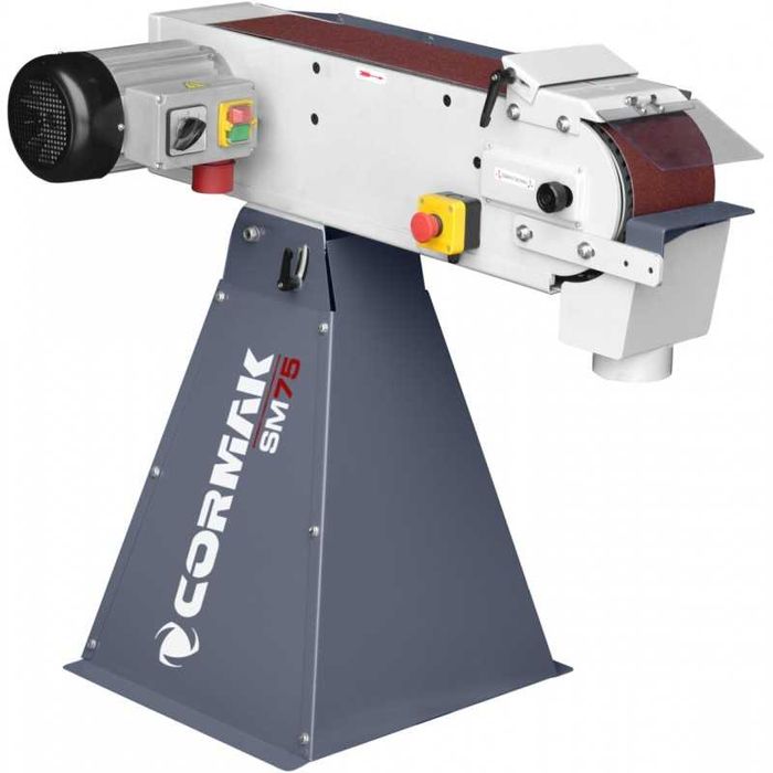 Szlifierka taśmowa do metalu CORMAK SM75