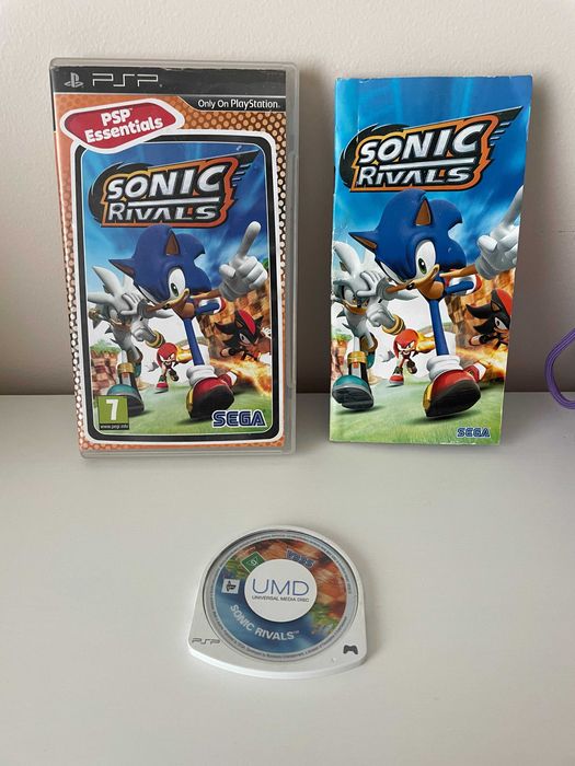 Sonic Rivals - (PSP Essentials) - Completo & Testado