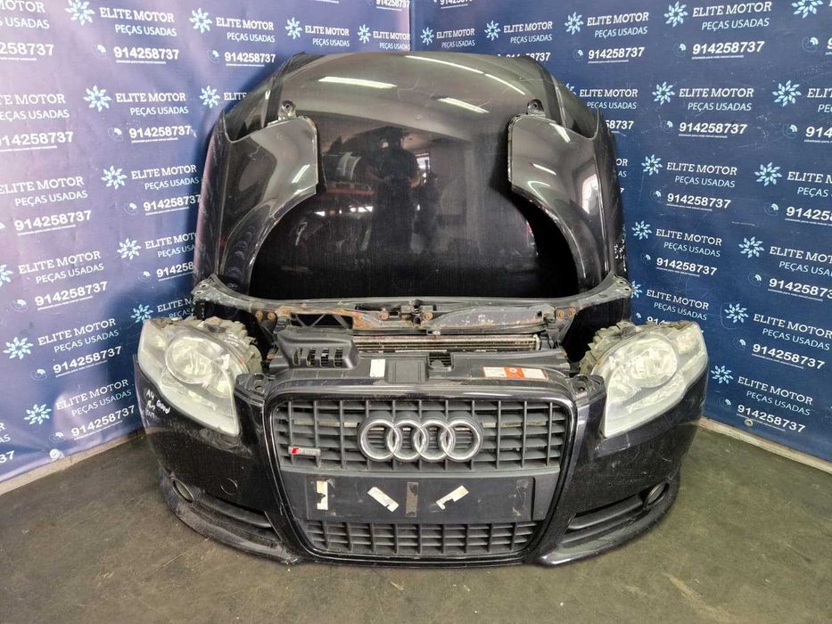 Frente completa usada AUDI A4 B7 S-LINE capot parachoques oticas guardalamas radiador SLINE