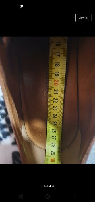 Buty do garnituru z naturalnej skóry