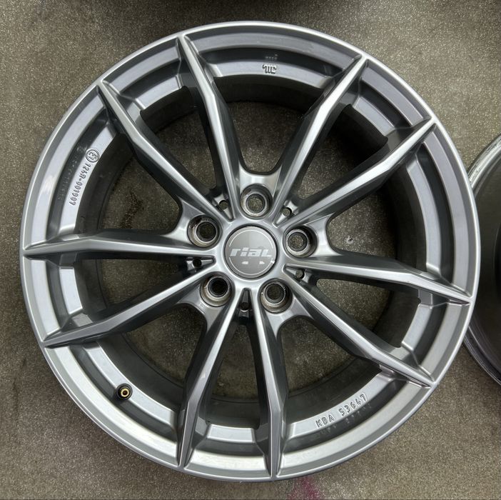 Диски Rial R17 5 112 et30 J7.5 VW Mercedes Audi a4 a6 q5 q3 golf E tiguan passat a7 C E class