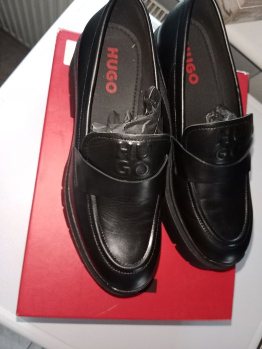 Mokasyny damskie Hugo Boss