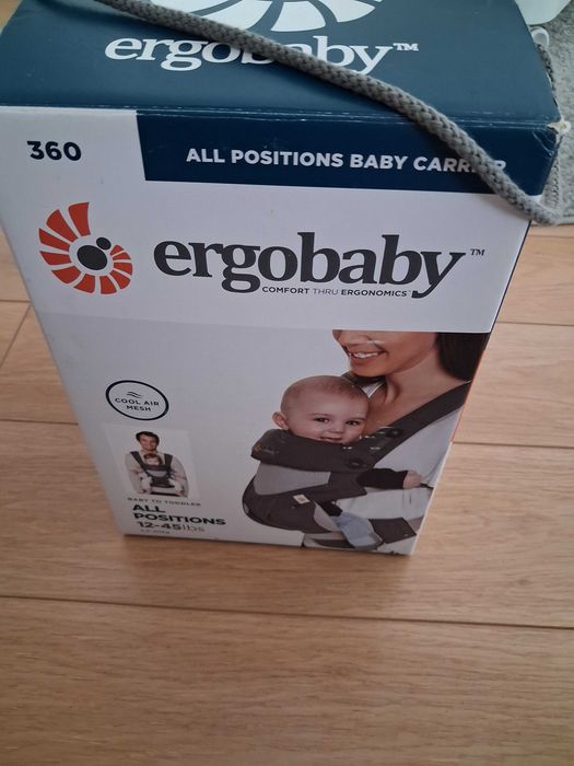 Marsupio Ergobaby + almofada para bebé