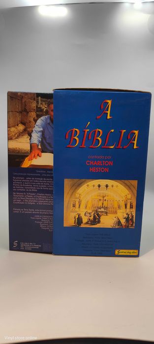 Box VHS - A Bíblia 4 VHS