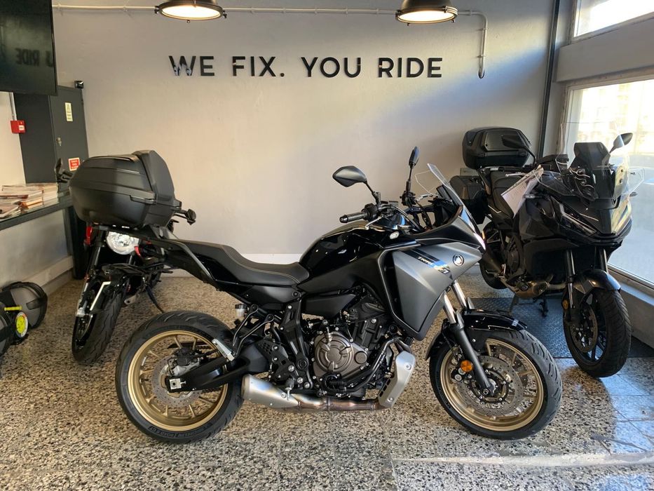 Yamaha Tracer 7 Em estado novo, Top Case Yamaha, 1104 Kms