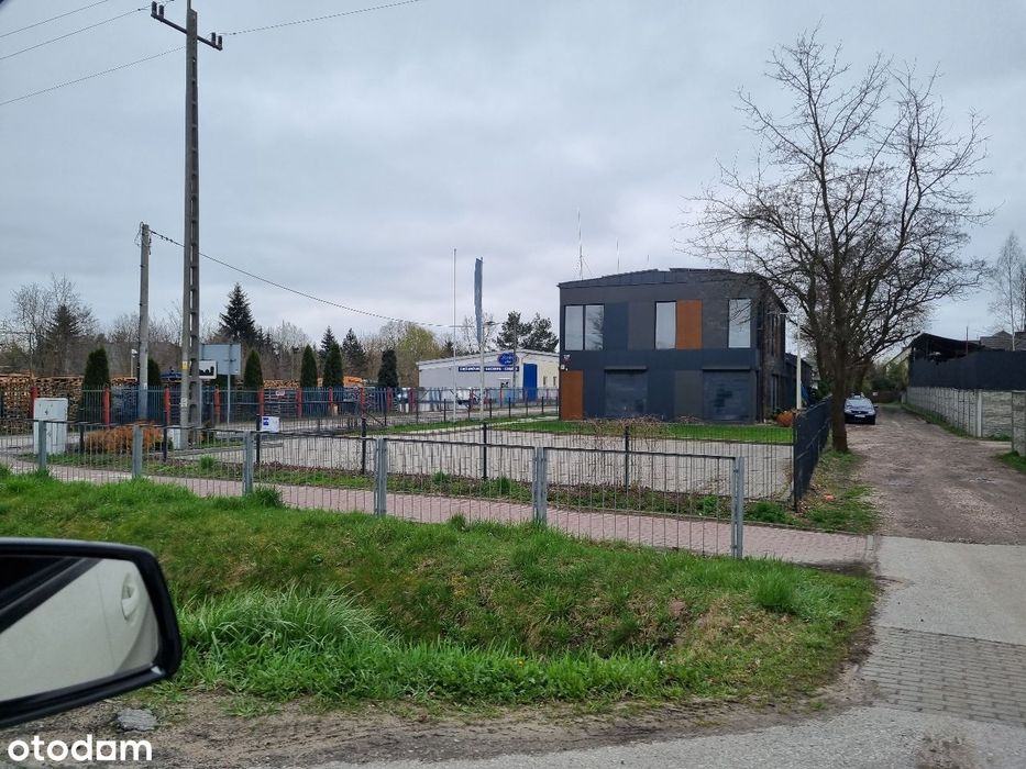 Działka usługowa Warszawa Zakręt Trakt Brzeski pierwsza linia zabudowy - Widok 2