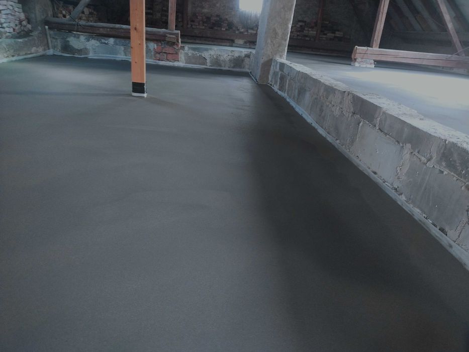 Wylewki maszynowe, Tynki maszynowe, Posadzki przemysłowe, styrobeton