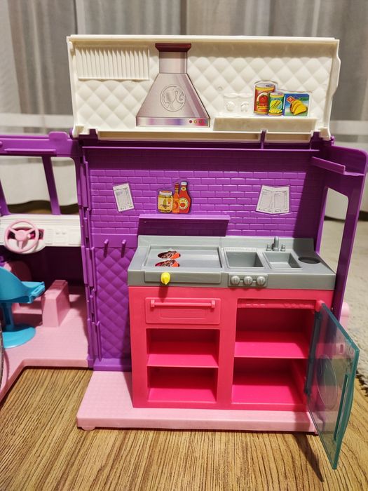 Kamper food truck barbie zestaw