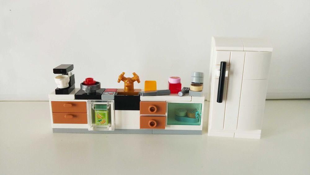 Lego Moc zestaw kuchnia + lodówka Mińsk