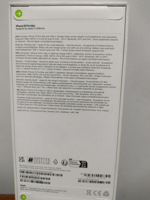 iPhone 15 pro Max 256g64298911663491123